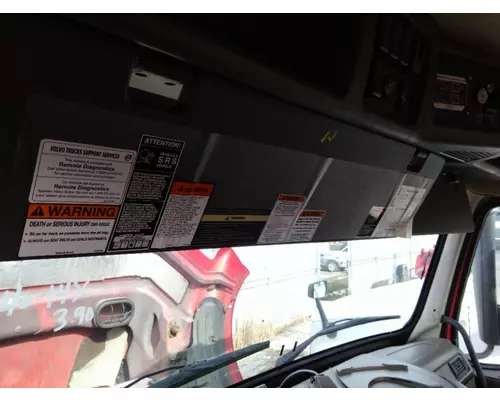 VOLVO VNL INTERIOR SUN VISOR