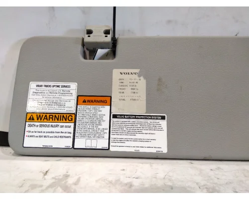 VOLVO VNL INTERIOR SUN VISOR