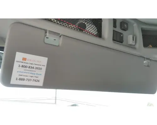 VOLVO VNL INTERIOR SUN VISOR