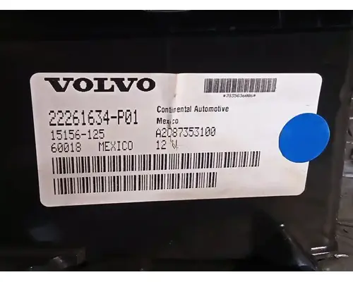 VOLVO VNL Instrument Cluster