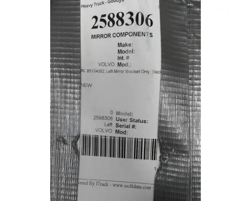 VOLVO VNL MIRROR COMPONENTS
