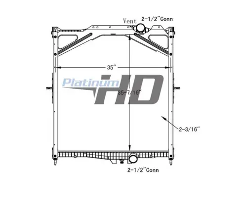 VOLVO VNL RADIATOR ASSEMBLY