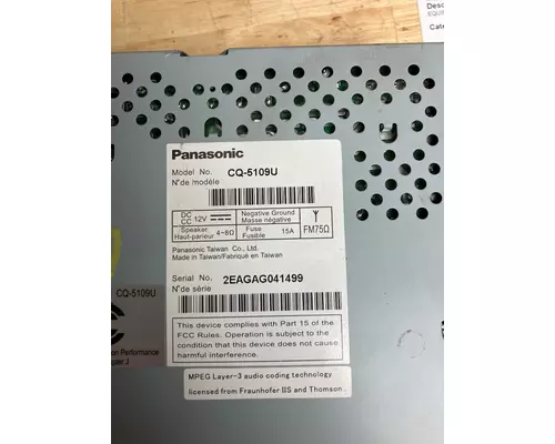 VOLVO VNL Radio