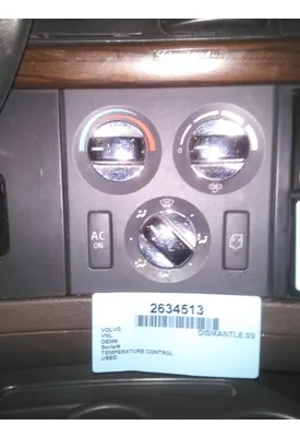 VOLVO VNL TEMPERATURE CONTROL
