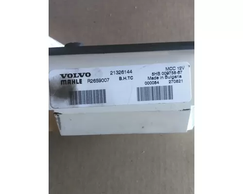 VOLVO VNL TEMPERATURE CONTROL