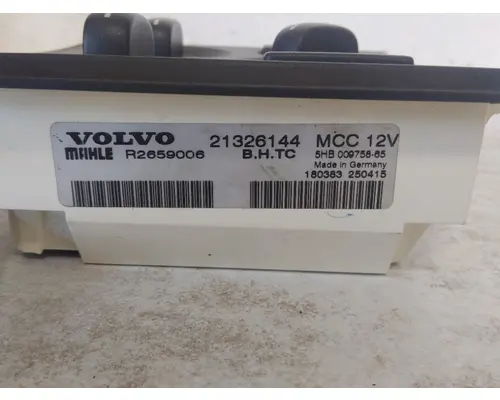 VOLVO VNL TEMPERATURE CONTROL