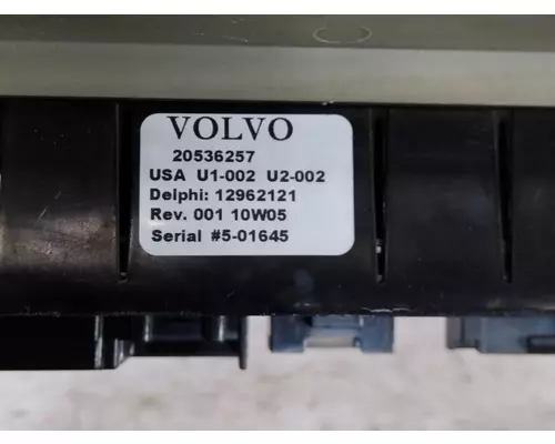 VOLVO VNL TEMPERATURE CONTROL