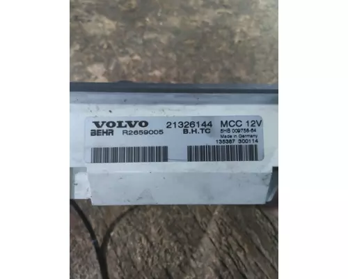 VOLVO VNL TEMPERATURE CONTROL