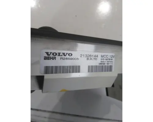 VOLVO VNL TEMPERATURE CONTROL