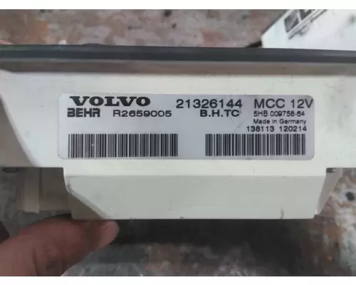 VOLVO VNL TEMPERATURE CONTROL