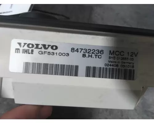 VOLVO VNL TEMPERATURE CONTROL