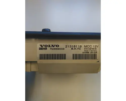 VOLVO VNL TEMPERATURE CONTROL