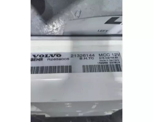 VOLVO VNL TEMPERATURE CONTROL