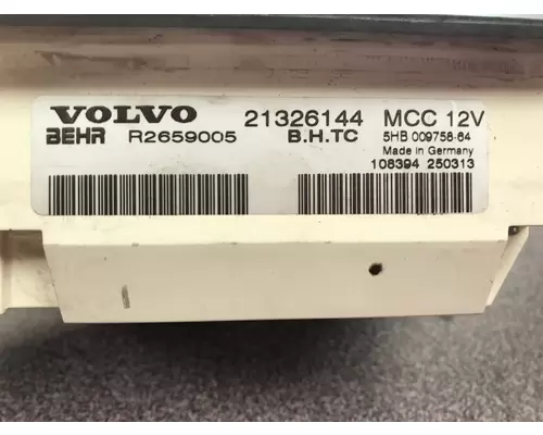 VOLVO VNL Temperature Control