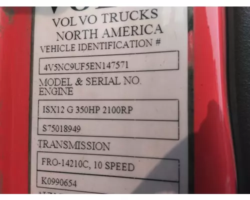 VOLVO VNL WHOLE TRUCK FOR RESALE