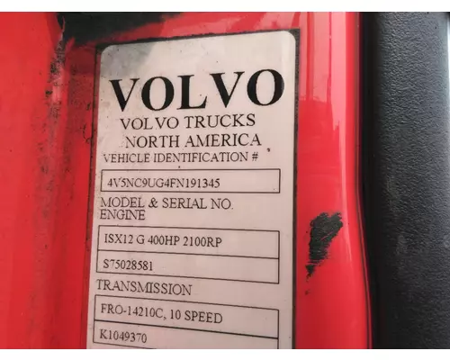 VOLVO VNL WHOLE TRUCK FOR RESALE