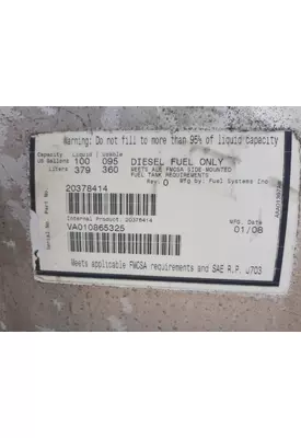 VOLVO VNM 1998-2003 FUEL TANK