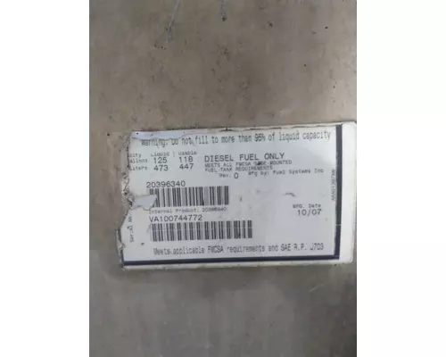 VOLVO VNM 1998-2003 FUEL TANK