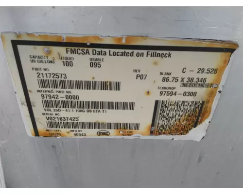 VOLVO VNM 1998-2003 FUEL TANK