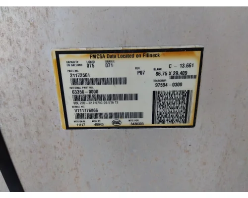 VOLVO VNM 2004-2020 FUEL TANK