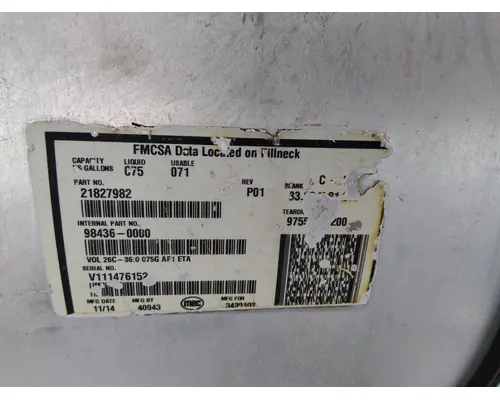 VOLVO VNM 2004-2020 FUEL TANK