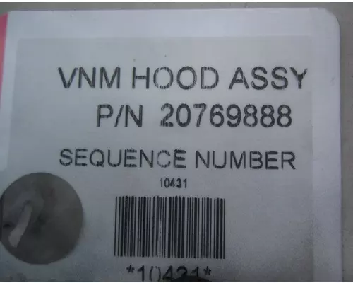 VOLVO VNM 2004-2020 HOOD