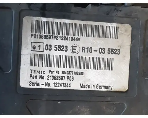 VOLVO VNM ACM Aftertreatment Control Module