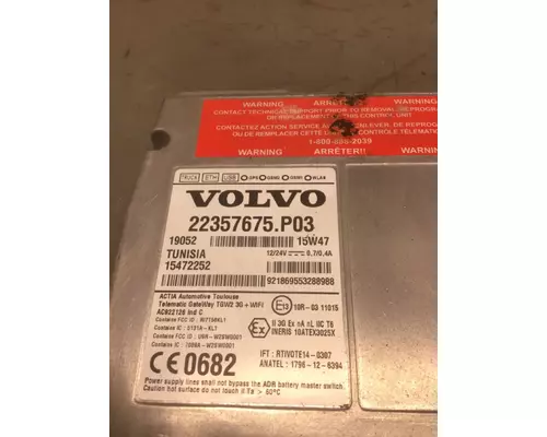 VOLVO VNM CAB CONTROL UNIT MODULE