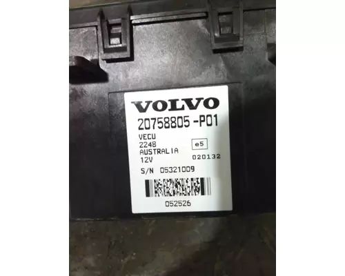 VOLVO VNM CAB CONTROL UNIT MODULE