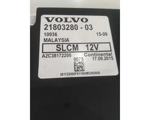 VOLVO VNM DASH CONTROL MODULE