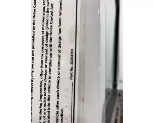 VOLVO VNM Door Assembly, Front