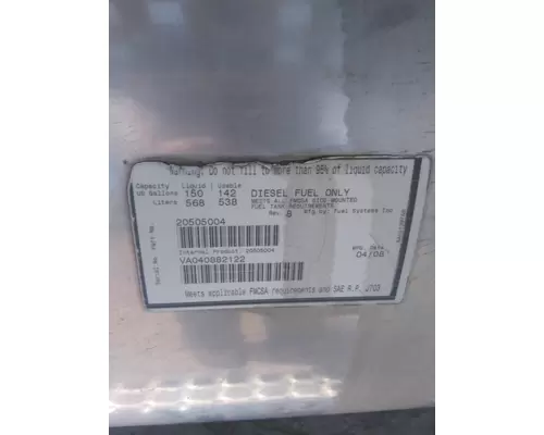 VOLVO VNM FUEL TANK