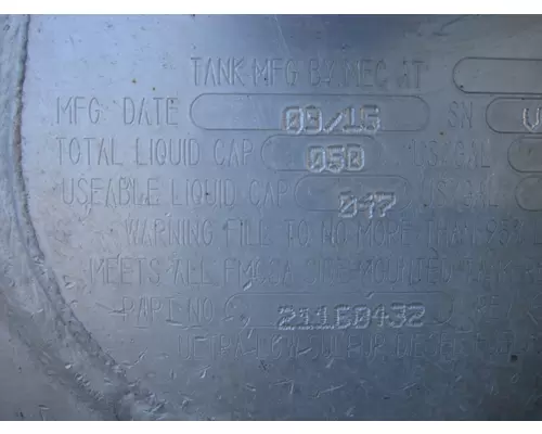 VOLVO VNM FUEL TANK