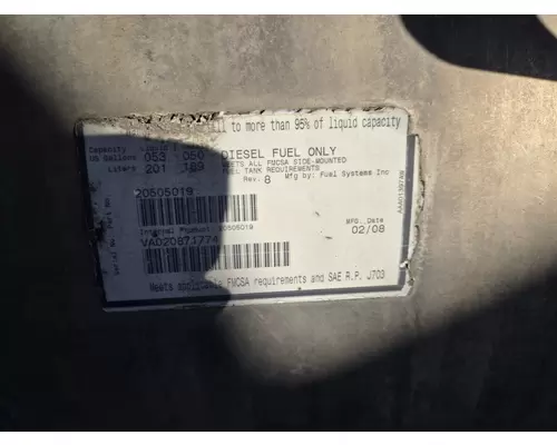 VOLVO VNM Fuel Tank