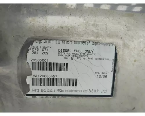VOLVO VNM Fuel Tank
