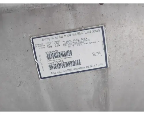 VOLVO VNM Fuel Tank