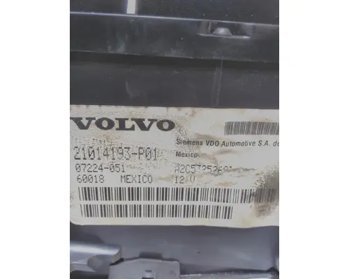 VOLVO VNM GAUGE CLUSTER