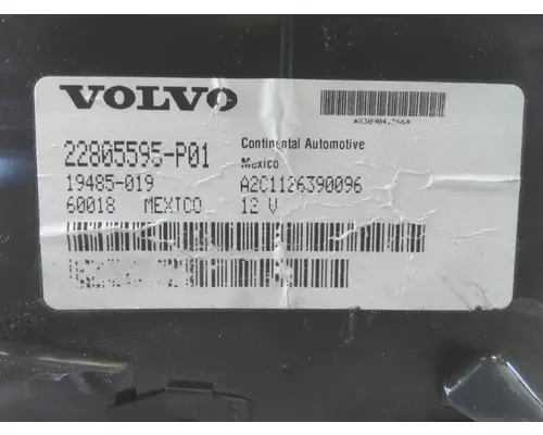 VOLVO VNM GAUGE CLUSTER