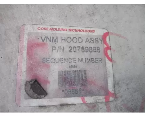 VOLVO VNM HOOD