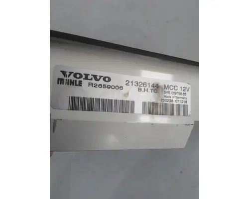VOLVO VNM TEMPERATURE CONTROL