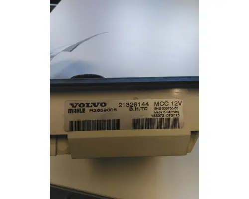 VOLVO VNM TEMPERATURE CONTROL