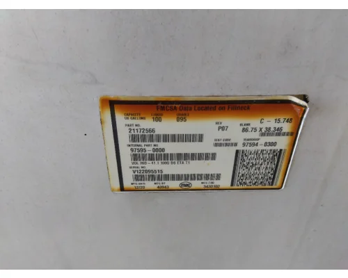 VOLVO VNR 2018-2025 FUEL TANK
