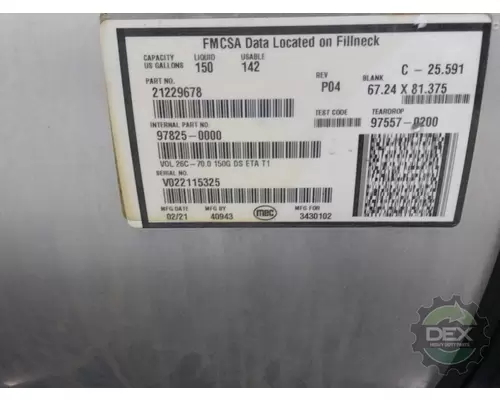 VOLVO VNR640 Fuel Tank