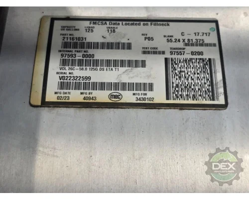 VOLVO VNR640 Fuel Tank