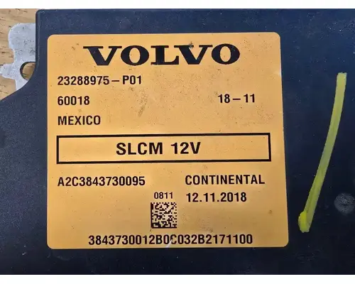 VOLVO VNR64T DashConsole Switch