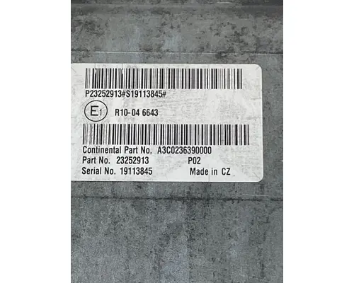 VOLVO VNR ECM (EGR Maintenance Reminder)