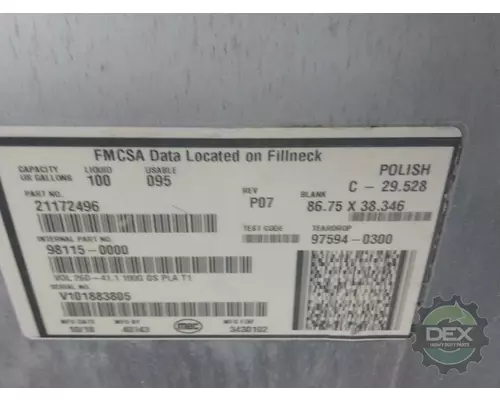 VOLVO VNR Fuel Tank