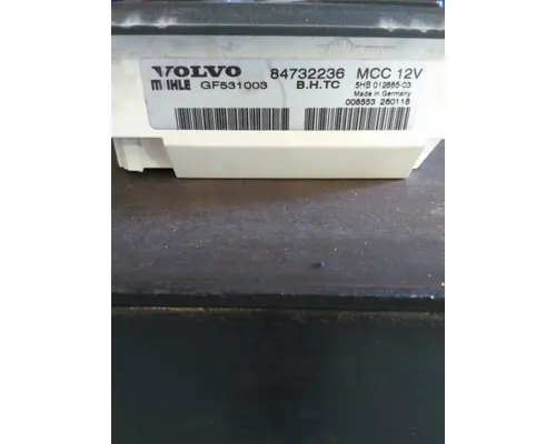 VOLVO VNR TEMPERATURE CONTROL