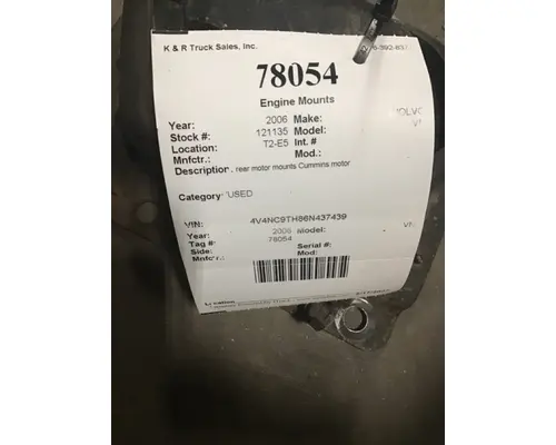 VOLVO VN 315 Engine Mounts