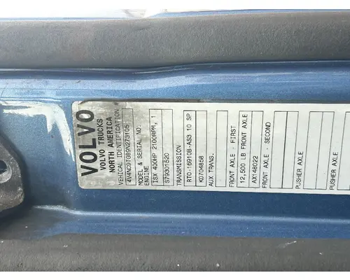 VOLVO VN Air Dryer